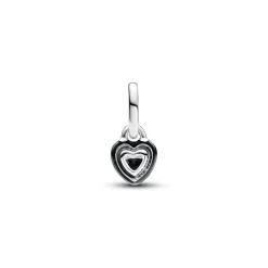 Mini Dangle Cœur Chakra Noir Pandora ME