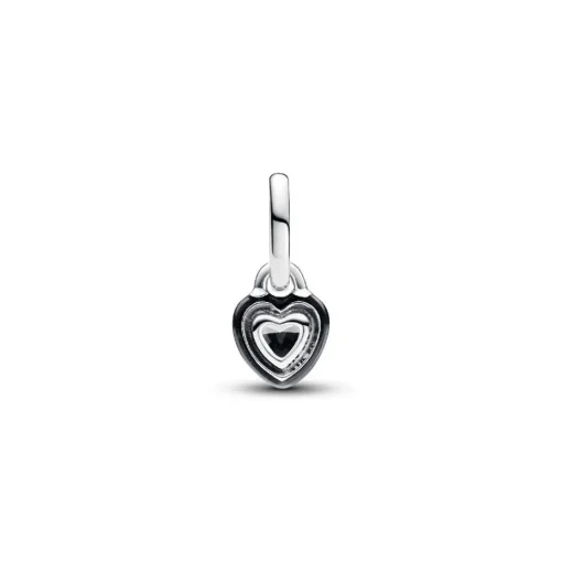 Mini Dangle Cœur Chakra Noir Pandora ME