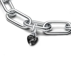 Mini Dangle Cœur Chakra Noir Pandora ME