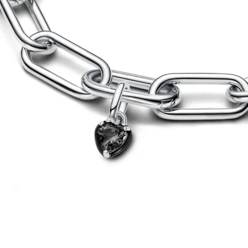 Mini Dangle Cœur Chakra Noir Pandora ME