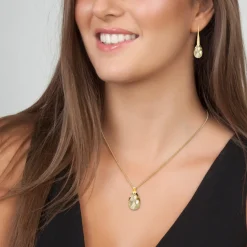 Parure collier et boucles d'oreilles SoCharm orneés de Cristaux Swarovski