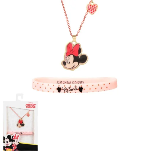 Parure Disney collier et bracelet - Minnie
