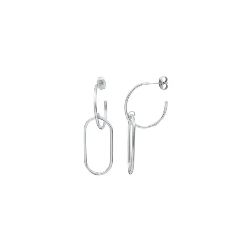 Pendantes Clyda BCLBO0031S - Acier Argent