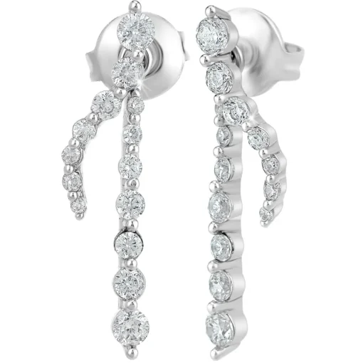 Pendantes So Charm - B4159-ARGENT - Boucles D'Oreilles Argentées