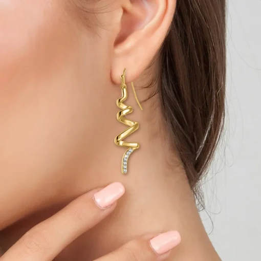 Pendantes So Charm - B1549-DORE-BO - Boucles D'Oreilles Dorées