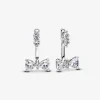 Pendants d’Oreilles Nœud Scintillant