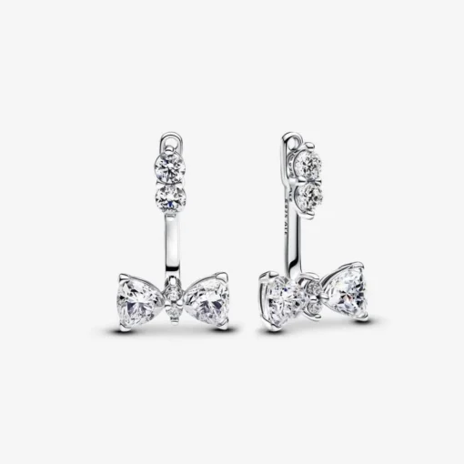 Pendants d’Oreilles Nœud Scintillant