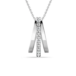 Pendentif Aurielle Argenté