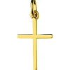 Pendentif Croix or 750/1000 jaune (18K)