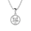 Pendentif Zodiaque Cancer Argenté