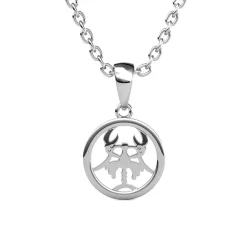 Pendentif Zodiaque Cancer Argenté